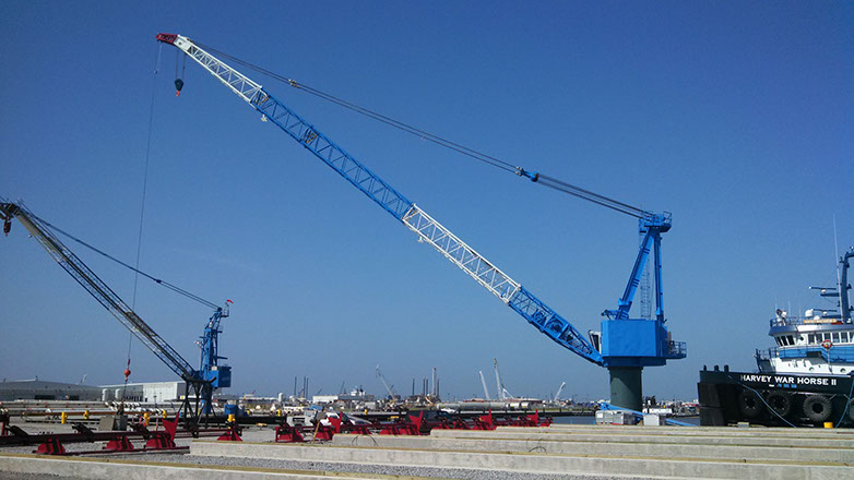 Struktur Kisi-kisi Boom Traveling Portal Crane.jpg Lattice Structure Boom Traveling Portal Crane.jpg