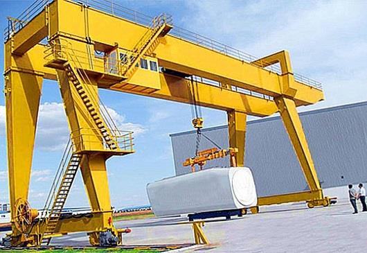 Eropah Standard Double Girder Gantry Crane
